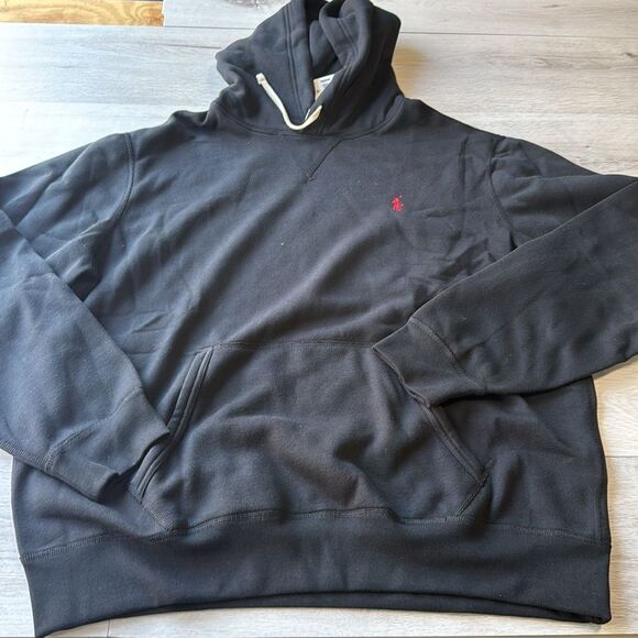 Polo Ralph Lauren The RL Fleece Hoodie black size XL NWT in packaging - Picture 4 of 5
